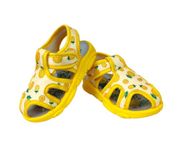 Coolz Kids Chu-Chu Sound Musical Sandals Coco-2 for Baby Boys and Girls Age 1-2 Years (Yellow, 18 Months)