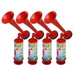 AOLIHAN Fog Hor Air Horn for Boat Beer Horn Dog Horns Party Air Horn Sports and Marine Signal Safety Horn Hand Held Pump Air Horn(ABS large handheld horn 4PCS)