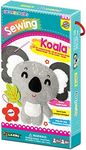 C.S. Kids Magic World DIY Personalised Sewing Kit - SA19 My Koala |Frist Sewing Arts & Crafts Gifts | Educational Sewing Kit for Kids(Safety Needle & Instruction Included)