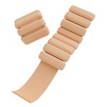 Bala Bangles - Set of 2 (2lb Each) | Adjustable Wearable Wrist & Ankle Weights | Yoga, Dance, Barre, Pilates, Cardio, Aerobics, Walking | Monochromatic Sand