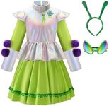 ReliBeauty Alien Costume for Girls 