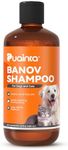 PUAINTA Dog & Cat Shampoo for Itchy Skin Relief, Hypoallergenic, Daily Use or Skin Conditions, 8oz