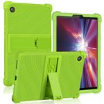 Lenovo Tab M8 4th Gen Case for Kids ATOOZ for Lenovo Tab M8 TB300FU/TB300XU Tablet Case 8.0 inch 2022 2023 Shockproof Silicone Case for Lenovo M8 Gen 4 with PC Bracket (Green)