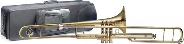 Stagg WS, TB285S Bb Tenor Valve Trombone with Soft Case