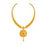 P.C. Chandra Jewellers 22k (916) Metal Yellow Gold Necklace for Women - 10.23 Gram