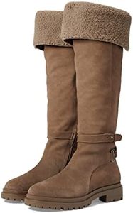 Lauren Ralph Lauren Women's Cristine Boot Fashion, Truffle/Truffle, 6.5, Truffle/Truffle, 6.5