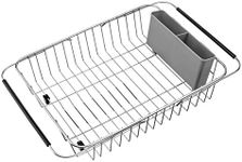 SANNO Expandable Dish Drying Rack,D