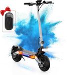 Circooter 1600W/960Wh Electric Scooter Adult, Dual Motor 45 KM/H Top Speed, 60 KM Long Range, Off-Road EScooter with Dual Suspensions, 11'' Pneumatic Tires, 360°Lighting Foldable Commute Scooter