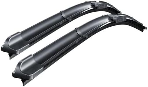 Mossa Balais d'essuie-glace de pare-brise adaptés pour Dodge RAM IV (2010-2018) - essuie-glace pour lunette avant - kit essuie glaces