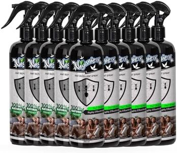 Veganie-X Ant killer Spray- Natural, Herbal Ant Repellent Spray for Long Lasting Performance, Instant Action, Organic Insect Repellent With Pleasant Fregrance | Kids Safe Pet Safe (10 Units of 200 ml)