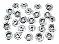 Retro-Motive Emblem & Trim PAL Nuts- Fits 1/8" Studs- 5/16" Hex- (Qty 25 Nuts)- #1301