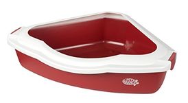 Pet Brands Corner Cat Litter Tray – assorted colours