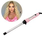 CHOPSTICK STYLER Cheeky, Professional Curling Wand, 5 Variable Temperatures, 10mm x 15 mm by 160mm Chunkier Rectangular Titanium Barrel for Long Lasting, Natural, Voluminous Chopstick Mermaid Curls