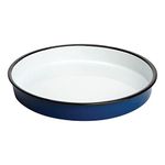 Olympia Enamel Round Serving Tray Made of Steel Dishwasher Safe 45x320mm