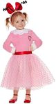 Spirit Halloween Dr. Seuss The Grinch Toddler Cindy Lou Who Costume | Officially Licensed | The Grinch Who Stole Christmas | Kids Halloween Outfits - 3-4T