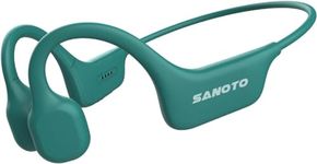 SANOTO Bone Conduction Headphones 5.0 Open Ear Headphones IPX7 Waterproof Sweatproof Bone Conduction Headphones Sports Headphones for Runners Bicycle Cycling Fitness