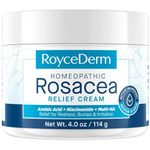 RoyceDerm Redness Calming Cream for Rosacea-Prone Skin – Moisturizing Facial Care with Azelaic Acid, Niacinamide, Centella & Multi-HA, 4 oz