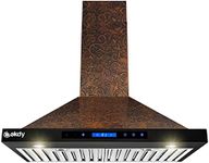 AKDY Wall Mount Range Hood - Emboss