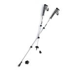 Silva Trekking Poles Aluminum - Adjustable Length up to 140 cm - Telescopic Walking Poles - Hiking Poles with Foam Handles and Adjustable Wrist Straps - Walking Poles for Men, Women & Seniors