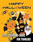 Happy Halloween Cute Coloring Book 