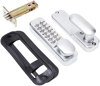 Securefast Mechanical Digilock Digital Push Button Door Key Pad Lock – Silver Model SBL310