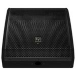 Electro-Voice PXM-12MP 700W 12" Powered Floor Monitor - Two-Way Coaxial Driver - 2 Mic/Line Combo Inputs - Guitar and Full Range Modes - Onboard DSP - Black