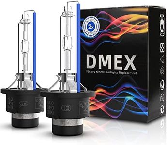 DMEX D4S 35W Xenon Headlight HID Bulbs 6000K Cool White 66440 42402 42402WX Replacement - Pack of 2