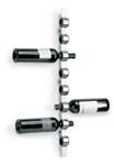 Blomus CIOSO 65193 Wine Bottle Rack for Wall Fixation, Silver