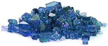 Panacea 75401 Fire Glass, Cobalt Blue, 10 lbs.