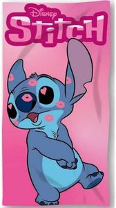 ARLIS Drap De Plage Lilo et Stitch Ou Serviette De Bain Lilo et Stitch 70 X 140 Cm (Drap de Plage Lilo et Stitch Rose)