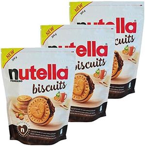 Nutella Sandwich Biscuits 304g Resealable Pouch (3 packs)