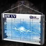 Weird Wolf Electric Insect Killer Machine | Fly Catcher | Bug Zapper | 20W UV Bulb | 1 Year Warranty 15 Inch