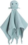 okdiy Organic Cotton Muslin Loveys for Babies,Security Blankets for Baby Lovey,Unisex Baby Essentials Neutral,Baby Registry Search,Newborn Baby Gifts for Boys and Girls(Green)