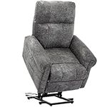 BTM Power Lift Recliner Chair for Elderly- Heavy Duty and Safety Motion Reclining Mechanism Sofa Living Room Chair with Overstuffed Design