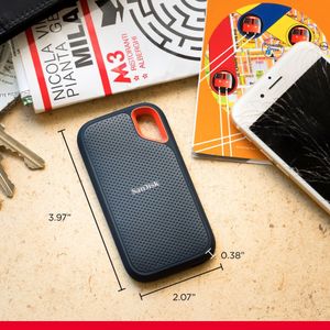 SanDisk Extreme 2TB Portable SSD – High-Speed External Drive