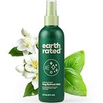 Earth Rated Dog Deodorizing Spray, Conditioning & Odor-Eliminating Dog & Puppy Perfume, For All Coat Types, Refreshing White Tea & Basil Scent, 8 oz.