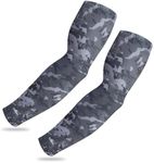 Tough Outdoors Sports Compression Arm Sleeves for Kids Men & Women - Girls Boys Baseball Arm Sleeve Youth and Teen - For Playing Football Basketball Shooting Volleyball