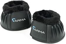 Shires OverReach Boots Fur Trim Black Full