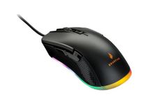 SUREFIRE Buzzard Claw Gaming Mouse, Gaming Mouse with RGB Lighting, PC Mouse with 6 Programmable Buttons, Wired Mouse, 7,200 DPI Computer Mouse with 1.8 m Cable