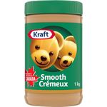 Kraft Smooth Peanut Butter, 1kg