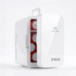 KILIG Frio Mini Fridge | Portable Cooler & Warmer | 240V AC & 12V DC Power for Home & Car | Smart Temperature Control | Perfect for Food & Beverages, Travel, Skincare, Medicine | White