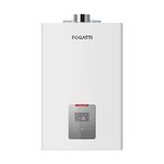 FOGATTI Natural Gas Tankless Water Heater, Indoor 4.0 GPM, 90,000 BTU Instant Hot Water Heater, Instagas Classic 90 Series