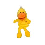 Proumhang Hand Puppets With Full Body for Kids,Animal Hand Puppets Farm Theme Puppets Toys Set,Plush Pretend Toys Zoo Friends Puppet Theatre with Movable Open Mouth,35cm,Duck