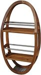 AquaTeak The Original Moa Teak & Stainless Shower Organizer