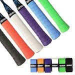 Senston Racket Grips 6-Pack Tennis Racquet Overgrip Pickleball Badminton Racket Grips Squash Tennis Racket Grip Tapes