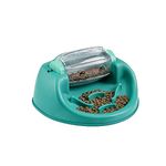 Outward Hound Nina Ottosson Spin N' Eat Dog Food Puzzle Feeder, Green