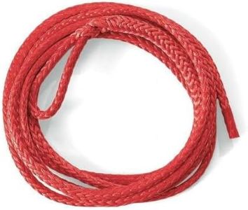 Warn Industries 68560 Synthetic Winch Rope 8ft, 1 Pack , Red