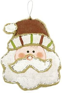 Decorazione di Natale Decorazione da Parete Linen Santa Head