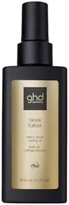 ghd Sleek Talker - Wet to Sleek Heat Protection Styling Oil, Hair Styling Heat Protectant, Smooths, Softens and Protects Hair, 95ml, for All Hair Types