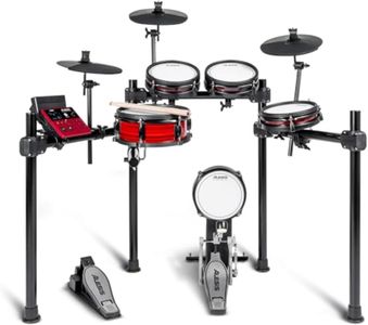 Alesis Nitro Pro Electronic Drum Kit – Mesh Pads, 8-Piece Set